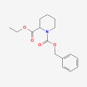 ETHYL 1-CBZ-PIPERIDINE-2-CARBOXYLATE structure, CAS 126401-22-7