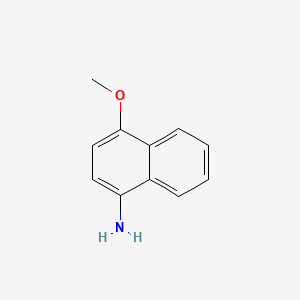 4-Methoxynaphthalen-1-aMine structure, CAS 16430-99-2