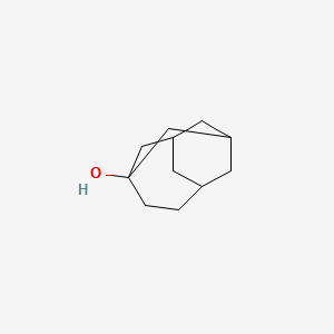 3-HOMOADAMANTANOL structure, CAS 14504-80-4