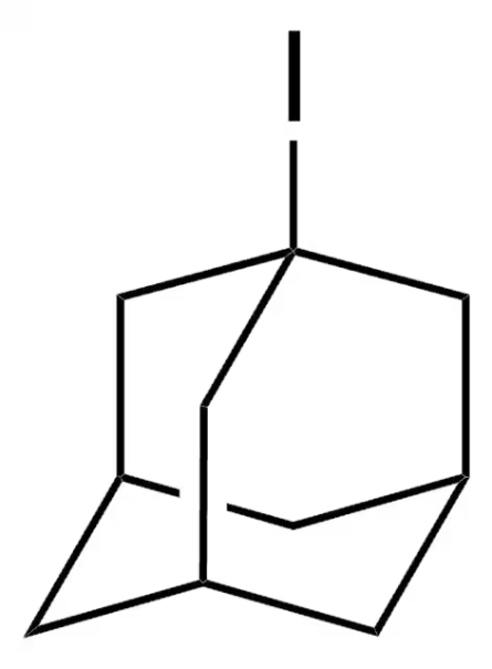 1-IODOADAMANTANE structure, CAS 768-93-4