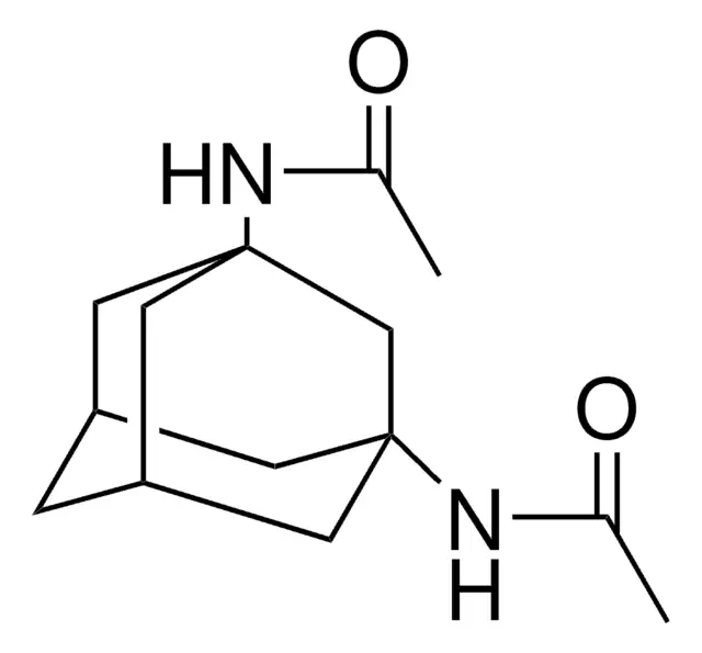 1,3-diacetaMidoadaMantane structure, CAS 59940-35-1