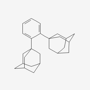 1,2-Di(adaMantan-1-yl)benzene structure, CAS 127973-14-2
