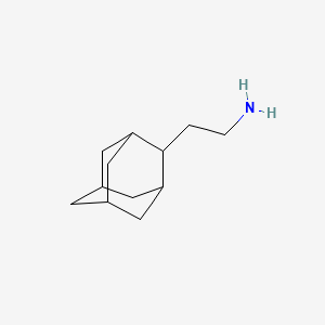 2-ADAMANTANYLETHYLAMINE structure, CAS 59807-53-3