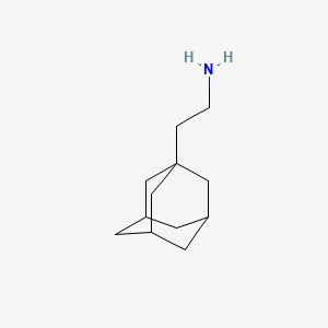 1-C-ethylaminoadamantane structure, CAS 26482-53-1