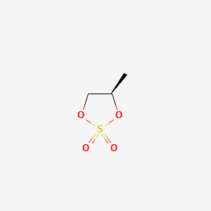 1,3,2-Dioxathiolane, 4-Methyl-, 2,2-dioxide, (4R)- structure, CAS 1006381-03-8