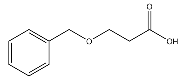 3-(benzyloxy)propanoic acid structure, CAS 27912-85-2