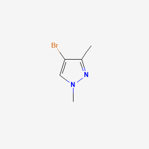 4-Bromo-1,3-dimethylpyrazole structure, CAS 5775-82-6