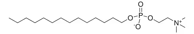 O-(TETRADECYLPHOSPHORYL)CHOLINE structure, CAS 77733-28-9