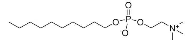 O-(DECYLPHOSPHORYL)CHOLINE 100 MM SOLUTION structure, CAS 70504-28-8