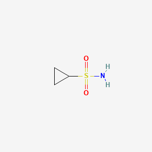 CYCLOPROPANESULPHONAMIDE structure, CAS 154350-28-4