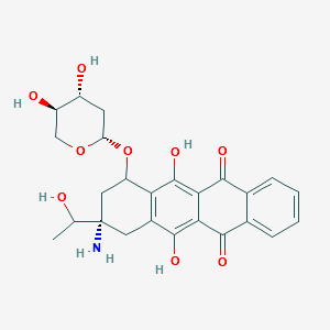 amrubicinol structure, CAS 186353-53-7