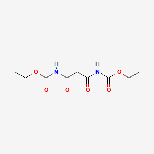 Diethyl malonyldicarbamate structure, CAS 49754-15-6
