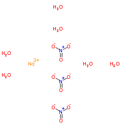 NEODYMIUM NITRATE HYDRATE structure, CAS 14517-29-4