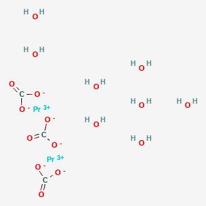 PRASEODYMIUM CARBONATE structure, CAS 14948-62-0