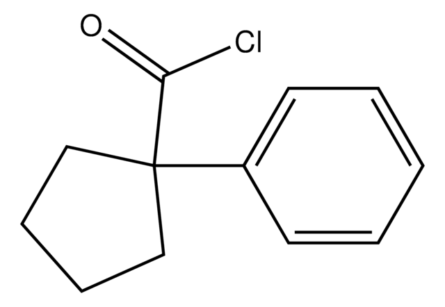 α-Phenylcyclopentanecarbonyl chloride structure, CAS 17380-62-0