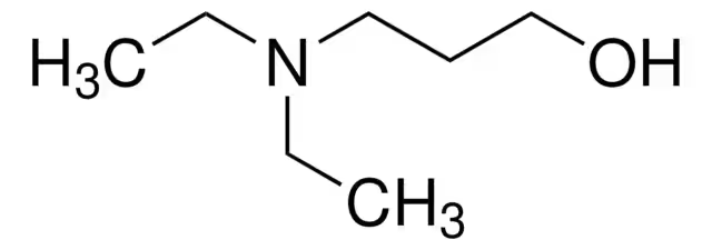 3-DIETHYLAMINO-1-PROPANOL structure, CAS 622-93-5