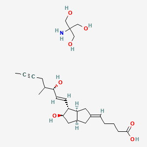 Iloprost tromethamine structure, CAS 697225-02-8