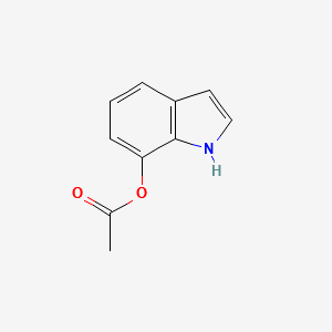 7-Acetoxyindole structure, CAS 5526-13-6
