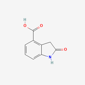 2-Oxo-indoline-4-carboxylic acid structure, CAS 90322-37-5
