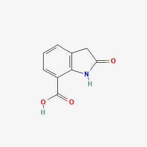 2-OXO-INDOLINE-7-CARBOXYLIC ACID structure, CAS 25369-43-1