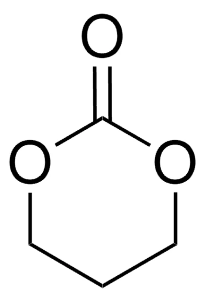 1,3-Dioxan-2-one structure, CAS 2453-04-4