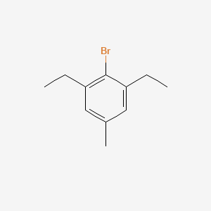 2,6-Diethyl-4-methylbromobenzene structure, CAS 314084-61-2