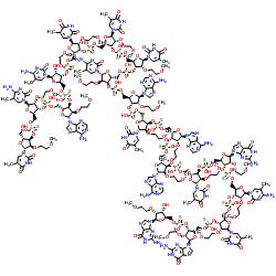 Nusinersen structure, CAS 1258984-36-9