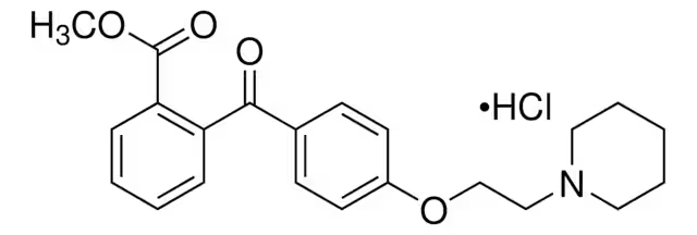 Pitofenone structure, CAS 54063-52-4
