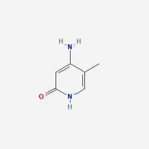 4-Amino-2-hydroxy-5-methylpyridine structure, CAS 95306-64-2