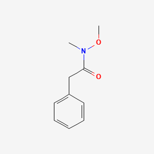 N-Methoxy-N-Methyl-2-phenylacetaMide structure, CAS 95092-10-7