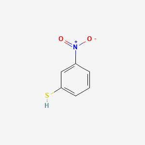 3-Nitro-benzenethiol structure, CAS 3814-18-4