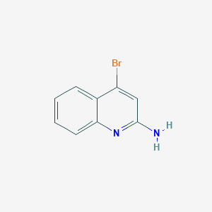 2-AMINO-4-BROMOQUINOLINE structure, CAS 36825-32-8