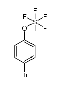 Sulfur, (4-bromophenolato-κO)pentafluoro-, (OC-6-21)- (9CI) structure, CAS 344455-90-9