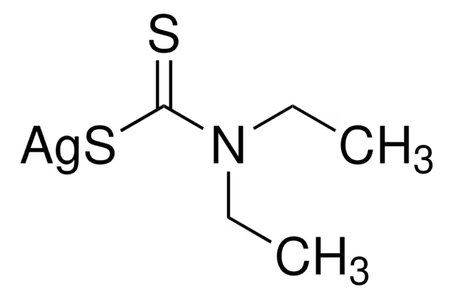 SILVER DIETHYLDITHIOCARBAMATE structure, CAS 1470-61-7