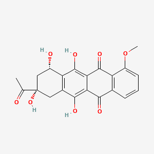 DAUNOMYCINONE structure, CAS 21794-55-8