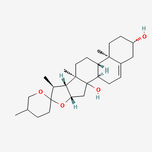 Aluminum thiocyanate structure, CAS 63733-02-8