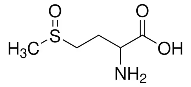 DL-METHIONINE SULFOXIDE structure, CAS 62697-73-8