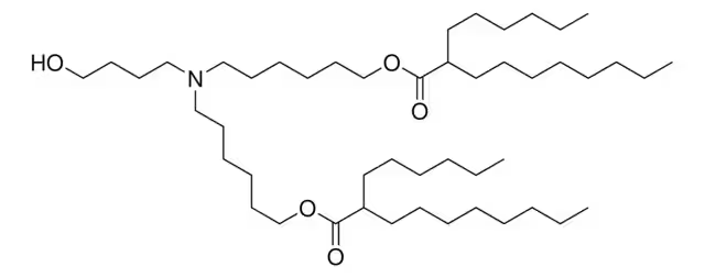 Decanoic acid, 2-hexyl-, 1,1'-[[(4-hydroxybutyl)imino]di-6,1-hexanediyl] ester structure, CAS 2036272-55-4
