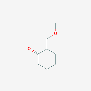 Cyclohexanone, 2-(methoxymethyl)- structure, CAS 58173-92-5
