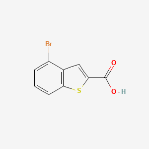 4-BROMO-BENZO[B]THIOPHENE-2-CARBOXYLIC ACID structure, CAS 5194-37-6