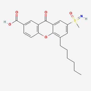 Sudexanox structure, CAS 58761-87-8