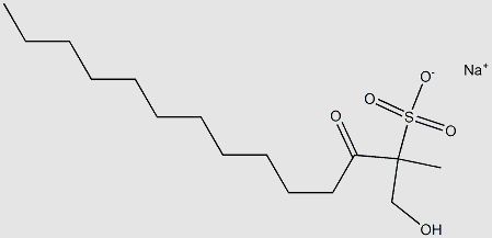 Sodium lauryl oxyethyl sulfonate structure, CAS 928663-45-0