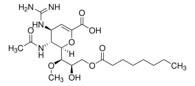 laninamivir octanoate structure, CAS 203120-46-1
