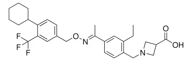 BAF-312(SiponiMod) structure, CAS 1230487-00-9