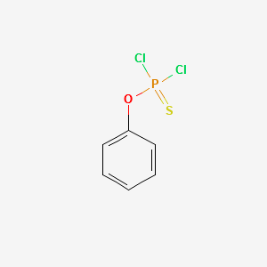 Dichlorophenoxysulfanylidene phosphorane structure, CAS 18961-96-1