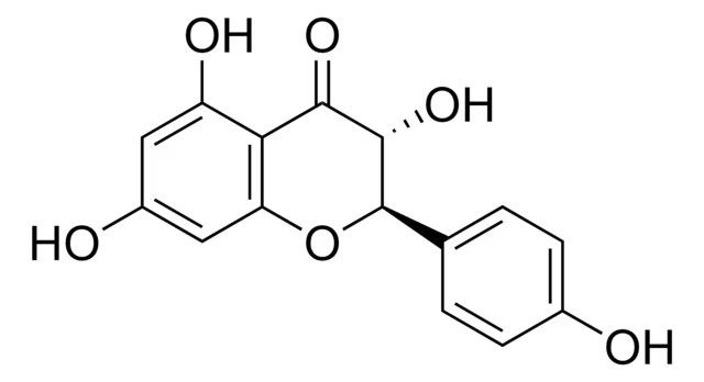DIHYDROKAEMPFEROL structure, CAS 480-20-6