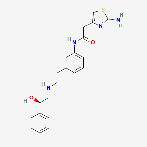 Mirabegron Impurity 8 HCl structure, CAS 1684452-81-0