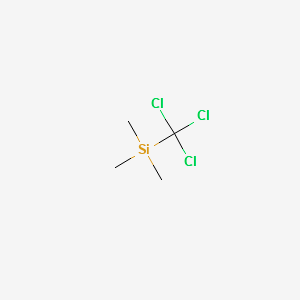 (TRICHLOROMETHYL)TRIMETHYLSILANE structure, CAS 5936-98-1