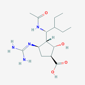 Peramivir Impurity 6 structure, CAS 2124296-37-1