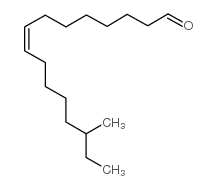 (Z)-14-METHYL-8-HEXADECEN-1-AL structure, CAS 60609-53-2